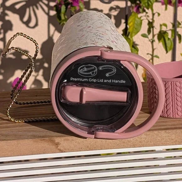 🌸 LIMITED EDITION HydroJug 40oz Sport, WILDFLOWER + Custom Boot - Picture 6 of 7